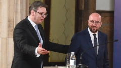 PREDSEDNIK VUČIĆ DANAS SA MIŠELOM Sastanak počinje u 14 sati, razgovaraće o teškim i važnim temama