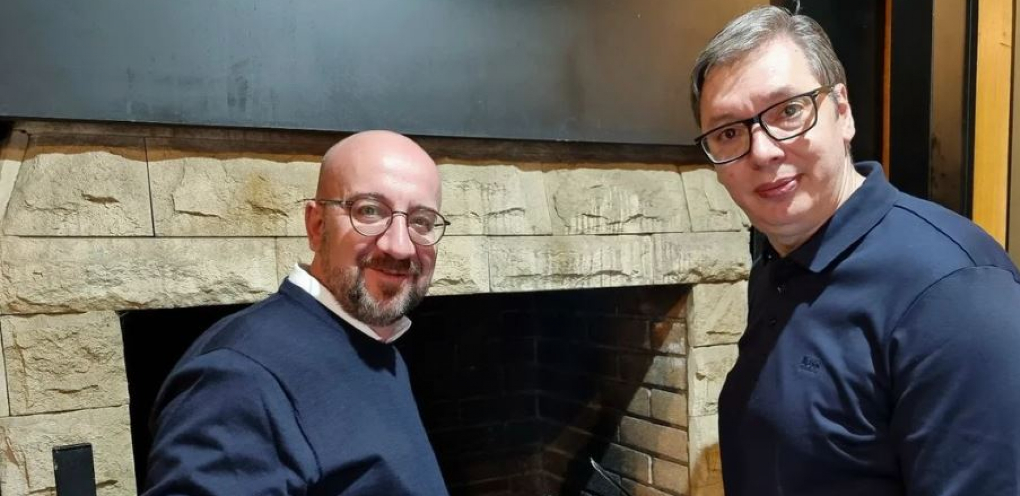 ĆEVAPČIĆE SMO SPREMALI ZAJEDNO Vučić: Hvala Šarlu Mišelu na poseti i na podršci evropskoj budućnosti Srbije!