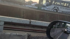 LANČANI SUDAR NA PANČEVAČKOM MOSTU Saobraćaj otežan, velike gužve ka centru grada