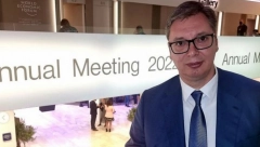 VUČIĆ PORUČIO IZ DAVOSA: Tražim saveznike našoj zemlji i rešenja za krizu koja je pogodila Evropu (FOTO)