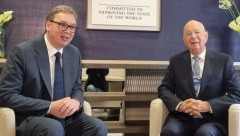 VUČIĆ NA SASTANKU SA IZVRŠNIM DIREKTOROM SVETSKOG EKONOMSKOG FORUMA: Zahvalio sam Klausu Švabu što je pre sedam godina i Srbiju pozvao da bude redovan učesnik
