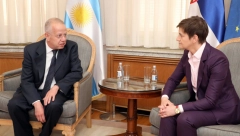 ARGENTINA JE ZNAČAJAN PARTNER SRBIJE Detalji razgovora Osvalda Narsisa Marsika i premijerke Brnabić