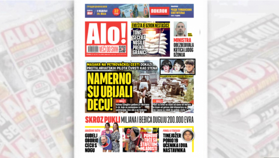 ZLOČIN NA PETROVAČKOJ CESTI Dokazi protiv hrvatskih pilota čvrsti kao stena - namerno su ubijali decu!