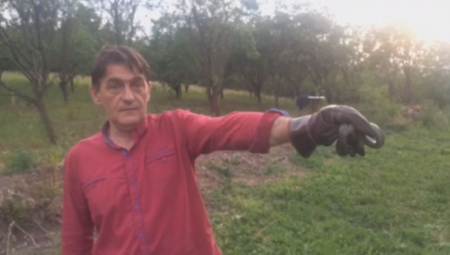 JEZIV PRIZOR U ČAČKU! Dušan u kolicima svog deteta pronašao zmiju dugu preko jednog metra (FOTO)