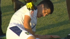 JEZIV SUDARA GLAVAMA Srbin i Danac krvavi završili na terenu