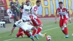 SJAJAN GOL UROŠEVIĆA Ovako je Partizan izjednačio protiv Crvene zvezde (VIDEO)