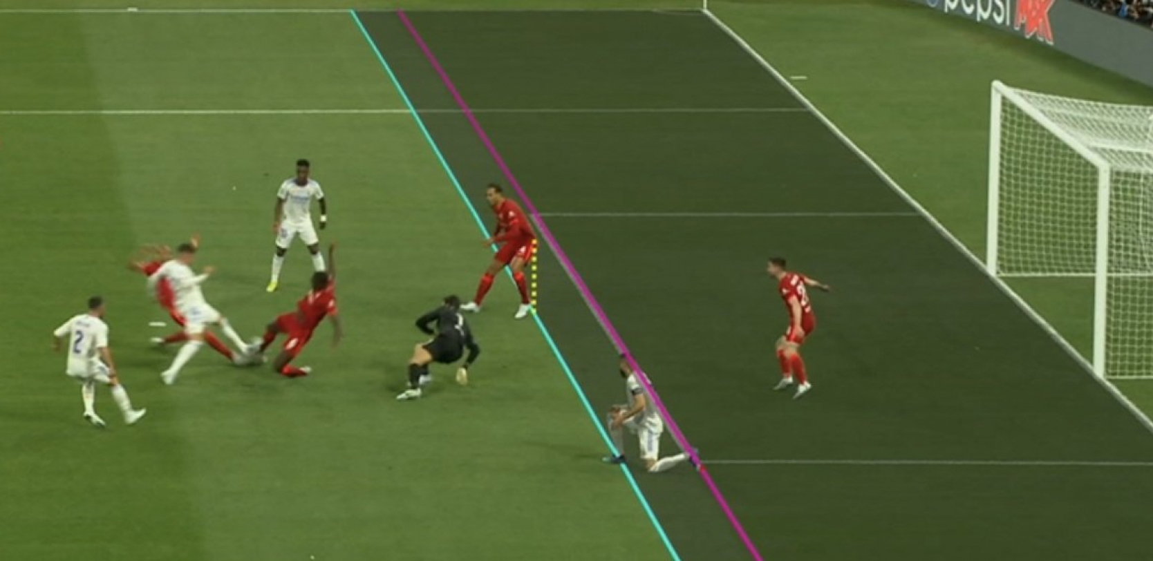 OFSAJD ILI NE? Benzemi je zbog ovoga poništen gol u finalu Lige šampiona, a evo i zašto (FOTO)