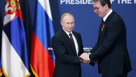 ČESTITKA STIGLA NA ADRESU PREDSEDNIŠTVA Putin se obratio Vučiću!