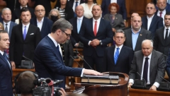 VUČIĆ SE OGLASIO NAKON POLAGANJA ZAKLETVE Ponosan sam na sve što smo zajednički uradili, a velika dela tek su pred nama! (FOTO)