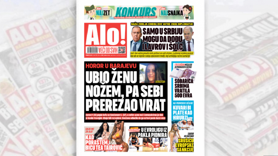 NAŠA ZEMLJA IZMEĐU DVE VATRE Samo u Srbiju mogu da dođu i Lavrov i Šolc