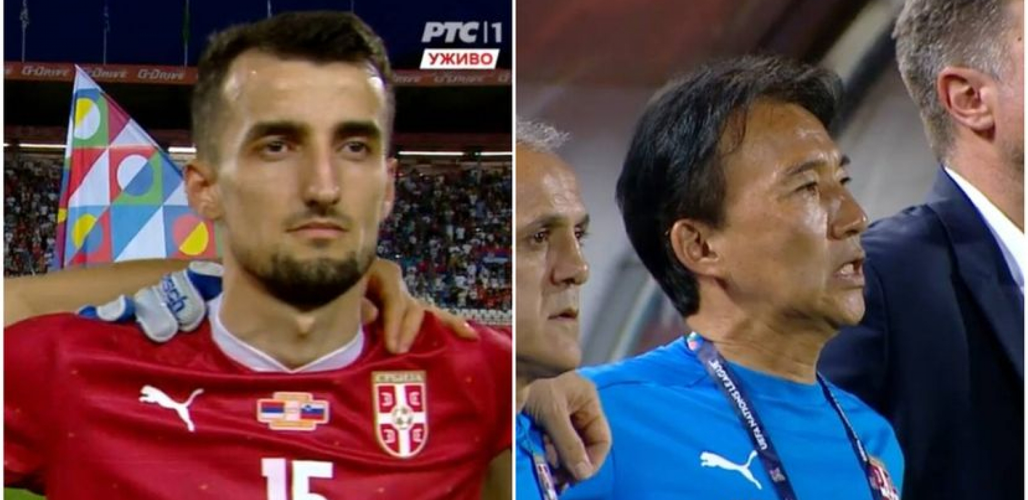 DETALJ KOJI JE PODELIO SRBIJU Japanac peva himnu "Bože pravde", debitant u dresu "orlova" ćuti (VIDEO)