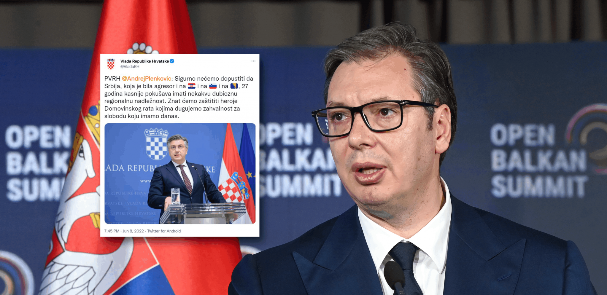 USTAŠE U PANICI - NASTAVLJAJU SA PRITISCIMA NA VUČIĆA "Srbija ne sme da bude lider regiona!"