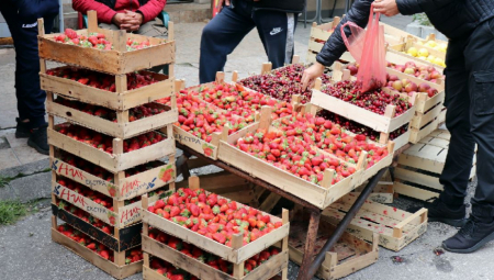 DOMAĆE JAGODE STIGLE NA TEZGE RANIJE! Cena paprena - građani kupuju na GRAME!