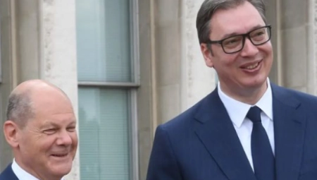 VUČIĆ PORUČIO Kancelar Šolc doneo novu energiju, Srbija će morati brže da napreduje