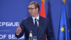 VUČIĆ I PRED NAJJAČOM SILOM EVROPE HRABRO STAO UZ SVOJU ZEMLJU Predsednik pokazao kako se brani Srbija i poručio Šolcu: Ne reagujemo na pritiske i pretnje