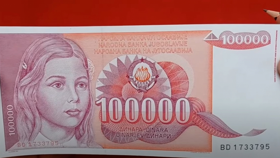 SEĆATE SE ČUVENE CRVENE IZ BIVŠE JUGE? Evo ko je devojčica na novčanici i kakvi se skriveni simboli nalaze pored nje (FOTO)