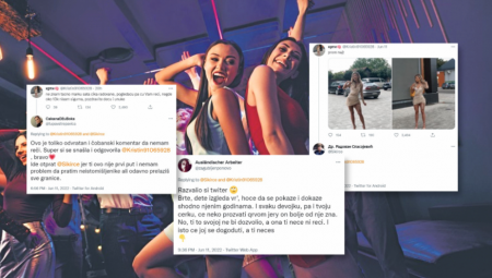 "ČIKA RADOVANE, IMATE I VI ĆERKU"! Gori Tviter! Ispod slike maturantkinje ostavio odvratan komentar, a onda su ga Srbi razapeli