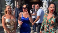 VENČANJE ĐANIJEVOG SINA: Ova pevačica je stigla prva na slavlje i to u šokantnom stajlingu, a izjava Zlate Petrović i Goce je sve nasmejala (FOTO)