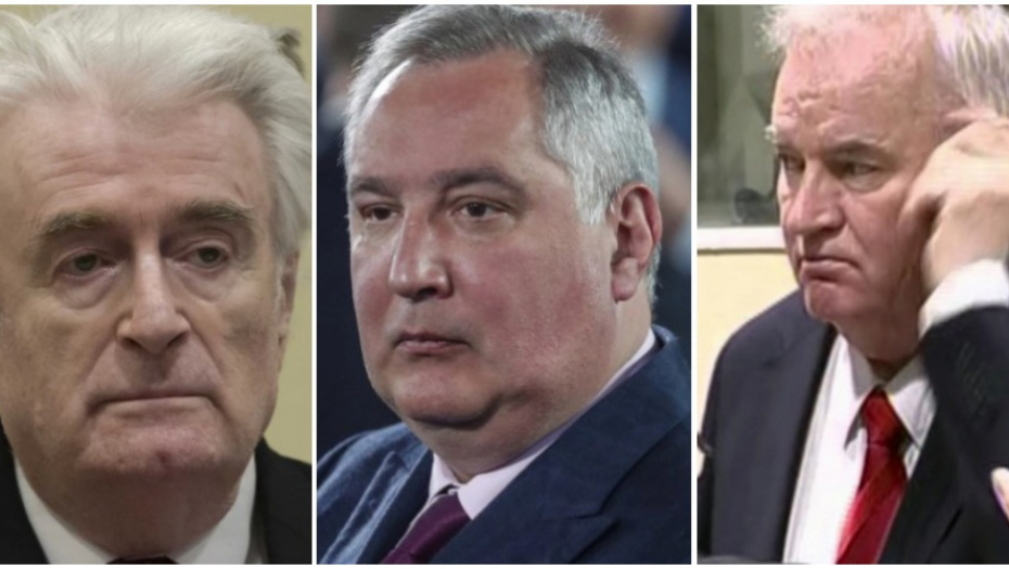 ROGOZIN PODRŽAO KARADŽIĆA I MLADIĆA "Dva heroja bratskog naroda i moji prijatelji"