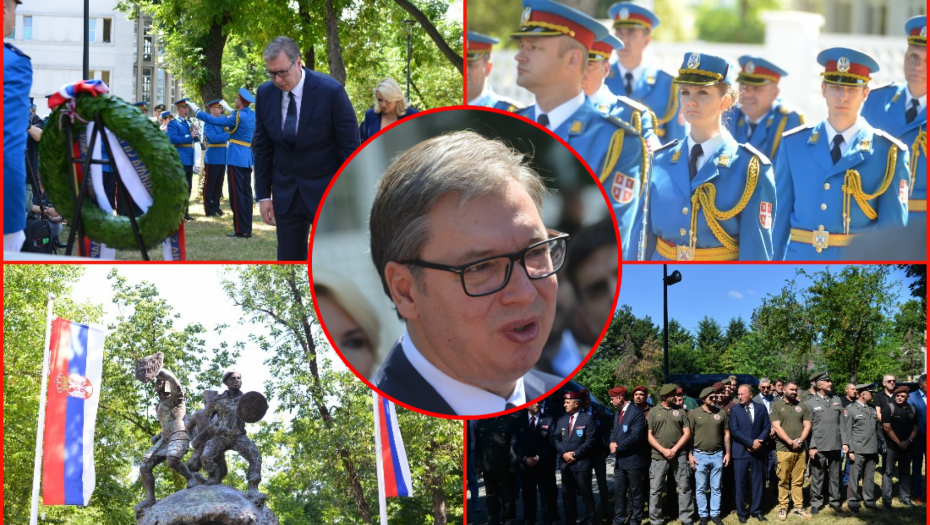 DANAS DECA SRBIJE ZNAJU ZA KOŠARE, HVALA VAM ŠTO STE OVU ZEMLJU VOLELI VIŠE OD SEBE Vučić položio venac na Spomenik junacima sa Košara (FOTO/VIDEO)
