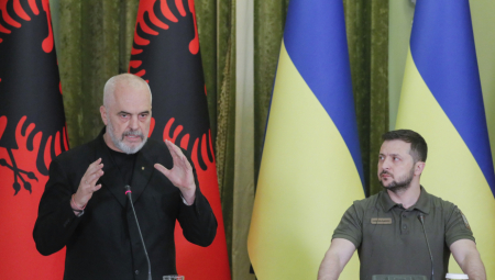 UKRAJINA JOŠ NIJE PRIZNALA KOSOVO Edi Rama otišao da lobira kod Zelenskog - evo šta nudi