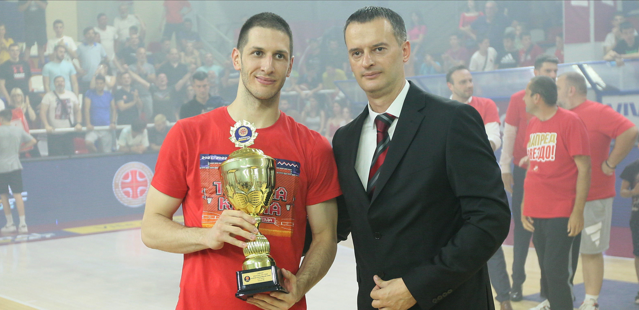 PRIZNANJE ZA PLEJA ZVEZDA Nikola Ivanović MVP finalne serije Superlige Srbije