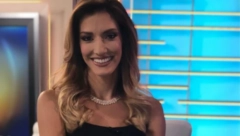 JOKSIMOVIĆI PODRŽALI ORLOVE U KATRU Jovana na tribinama lizala sladoled