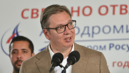 PREDSEDNIK VUČIĆ NA OTVARANJU AERODROMA ROSULJE "Naš put jeste evropski, ali se pre svega uzdam u naše snage" (FOTO/VIDEO)