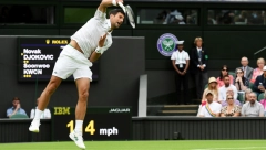 NOVAK SVESTAN TEŽINE NAREDNOG IZAZOVA Forhend i servis su mu najjača oružja, moraću da se spremim dobro