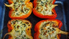 PAPRIKE PUNJENE SPANAĆEM I 3 VRSTE SIRA Ova fantastična kombinacija će vas oduševiti, prava harmonija ukusa! (RECEPT, VIDEO)