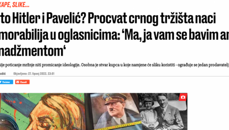 POŠTO HITLER I PAVELIĆ? Ustaše u Hrvatskoj sve brojnije, otimaju se za fašističke simbole, sanja se nova NDH!