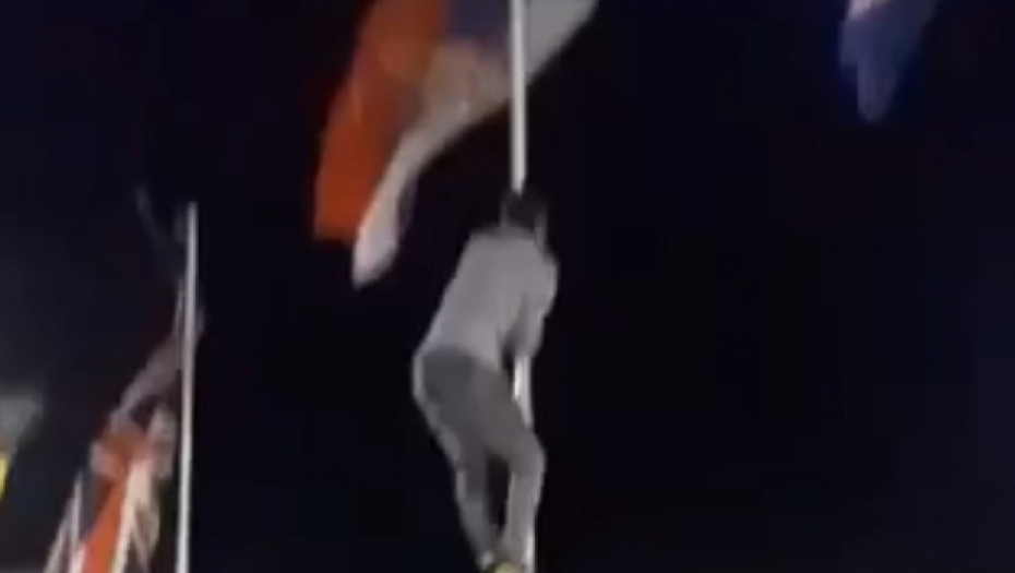 USTAŠKO DIVLJANJE Smeta im zastava Srbije, koja je stajala uz druge, povodom festivala. To se u Beogradu ne moze dogoditi (VIDEO)