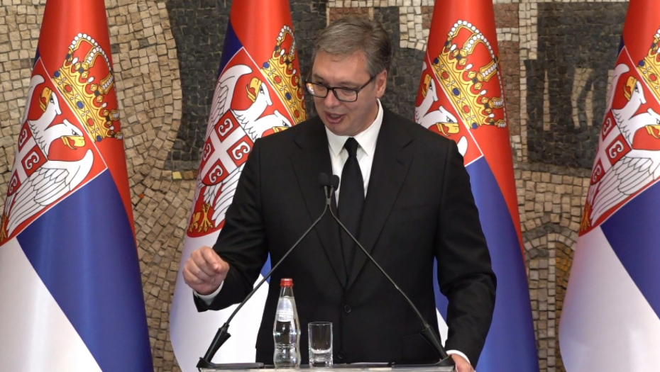 VUČIĆ POSLAO MOĆNU PORUKU NA VIDOVDAN "Neka živi jedinstvo srpskog naroda" (VIDEO)
