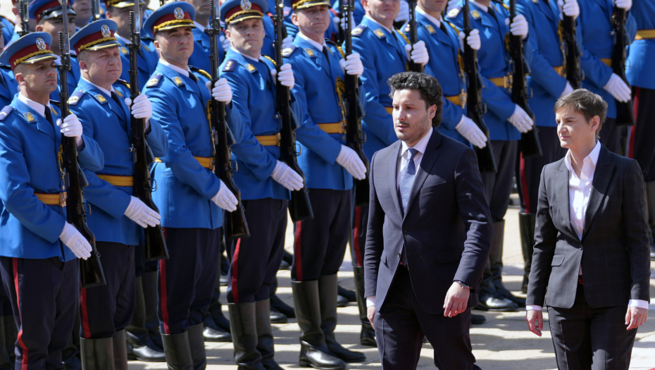DRITAN ABAZOVIĆ U BEOGRADU Ana Brnabić: Želimo da resetujemo odnose između Srbije i Crne Gore; Abazović: Danas ovde okrećemo novi list (VIDEO)