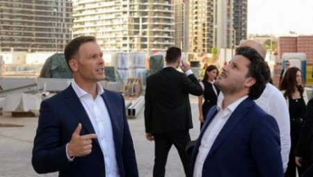 Siniša Mali i Dritan Abazović obišli Beograd na vodi