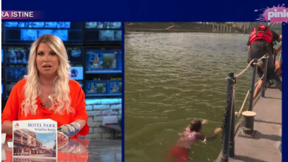 UMALO TRAGEDIJA TOKOM UKLJUČENJA UŽIVO NA TV PINK Dečak (16) skočio sa mosta u Beogradu ne znajući da ga kamere snimaju!