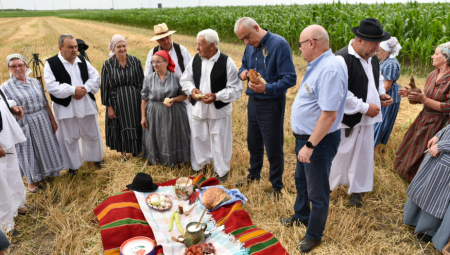 Gradonačelnik Bakić poželeo žeteocima dobar ris i kvalitetnu žetvu