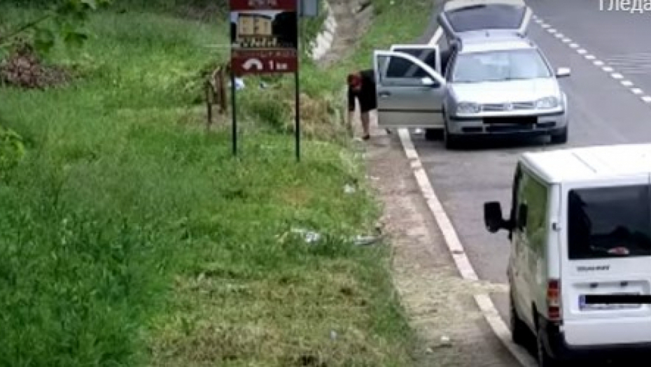 OVOME SE NIJE NADALA Žena bacila smeće iz kola, a kazna za bezobrazluk naučiće je pameti