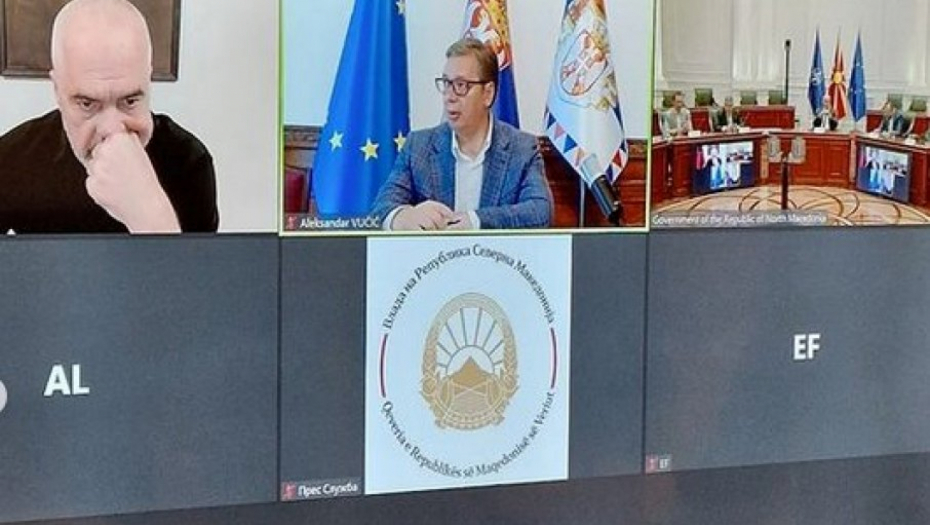 VUČIĆ SA RAMOM I KOVAČEVSKIM PUTEM VIDEO-LINKA: Dogovoren susret Radne grupe u Tirani!