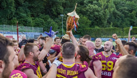 TITULA OSTAJE U BEOGRADU Vukovi šampioni Srbije u američkom fudbalu