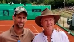 TRAŽILA SE KARTA VIŠE Nole obišao terene u Visokom, ovo su svi detalji (VIDEO)