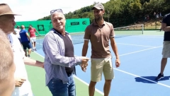 EKSKLUZIVNO GORAN KARAN Pevač oduševljen, pa otkrio i šta je igrao sa Novakom Đokovićem (VIDEO)