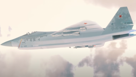 PUTINOV ŠAH-MAT ZABLISTAO U PUNOM SJAJU Predstavljena revolucionarna bespilotna verzija Su-75 (FOTO)