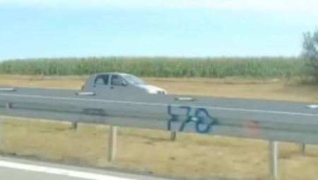 JOŠ JEDAN JEZIV SNIMAK KAMIKAZA S NAŠIH PUTEVA Ponovo vožnja u kontra smeru, vozači užasnuti  (VIDEO)