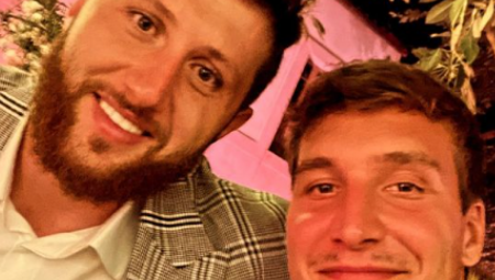 ONO KAD SE SRETNU SRBIN I BOSANAC Bogdanović sa Nurkićem uživao na venčanju NBA kolege (FOTO)