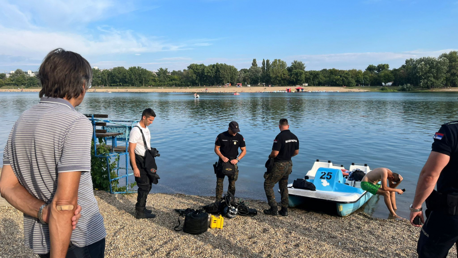 TRAGIČAN KRAJ DRAME NA ADI CIGANLIJI Izvučeno telo Andrije (20), slavni srpski vaterpolista prvi skočio u vodu (VIDEO)