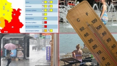 NOĆAS VELEOBRT Pogledajte gde će najpre padati kiša i opasti temperatura, a gde se očekuju nepogode