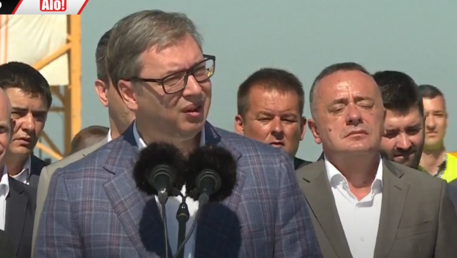 OD BEOGRADA DO ŠAPCA ZA 40 MINUTA! Vučić: Srbija sve finansira, to govori o snazi države (FOTO)