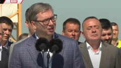 OD BEOGRADA DO ŠAPCA ZA 40 MINUTA! Vučić: Srbija sve finansira, to govori o snazi države (FOTO)