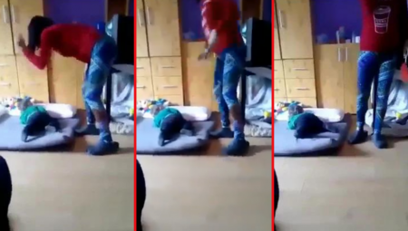 (UZNEMIRUJUĆI SNIMAK) Majka mahnito udara dete: Rekla sam dosta, nemoj da si se makao! (VIDEO)